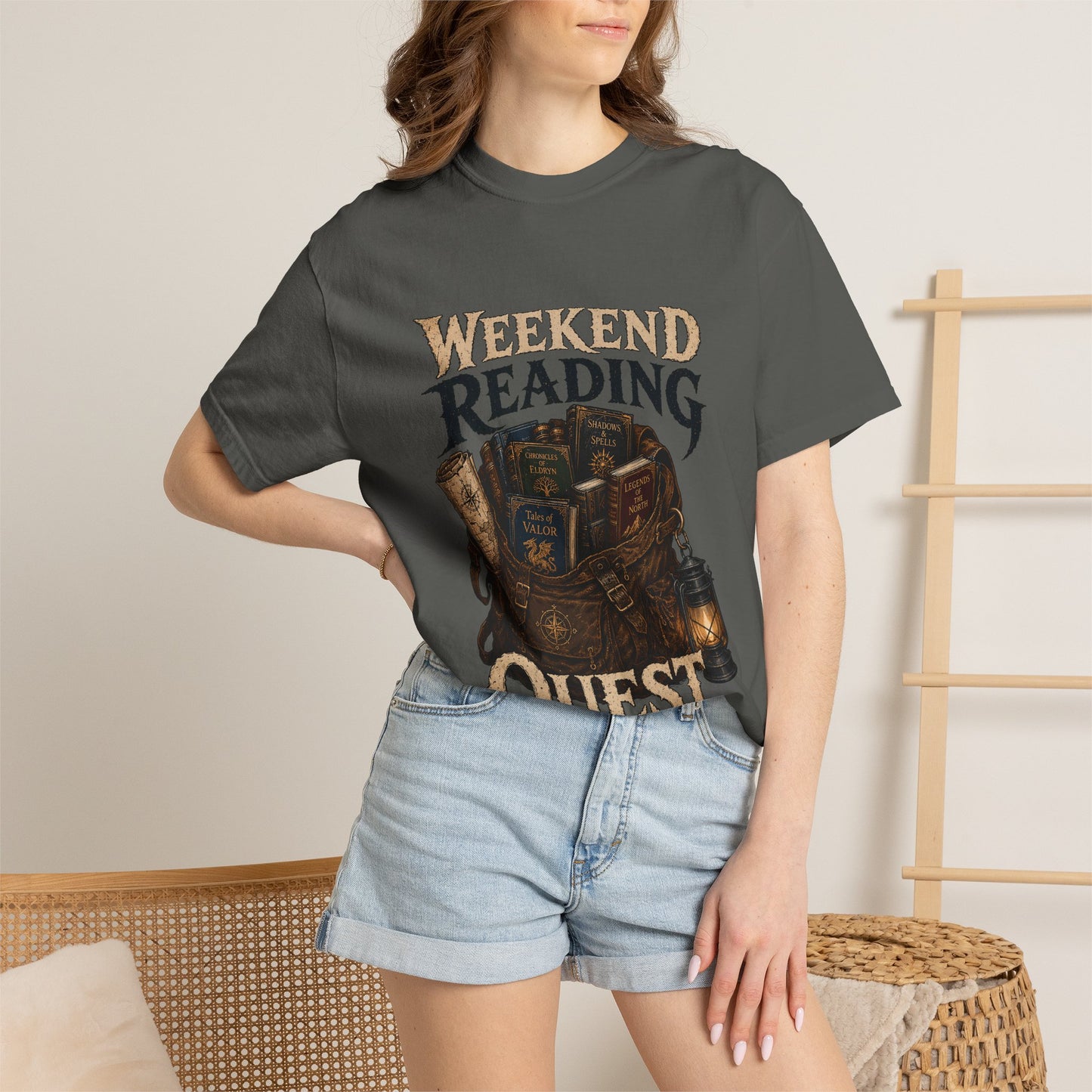 Weekend Reading Quest Romantasy Reader T-Shirt