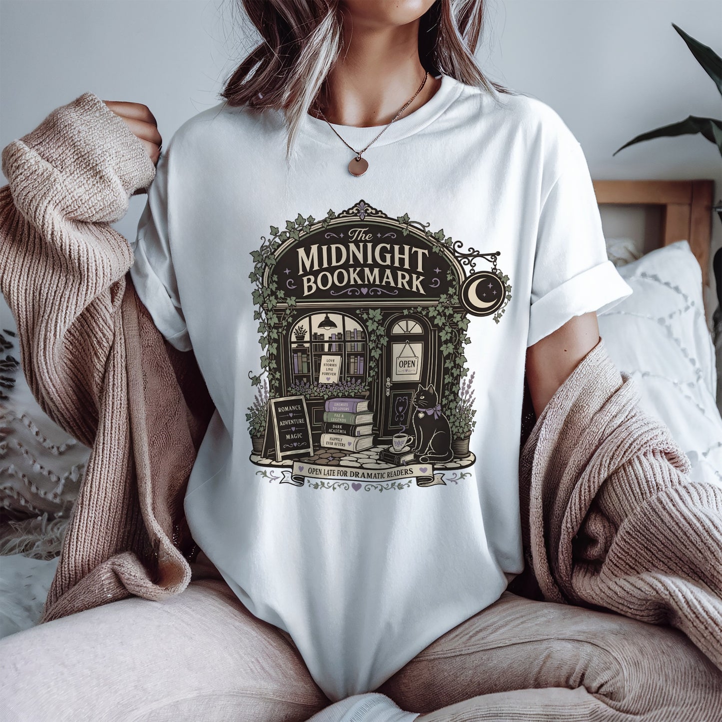 Midnight Bookmark T-Shirt