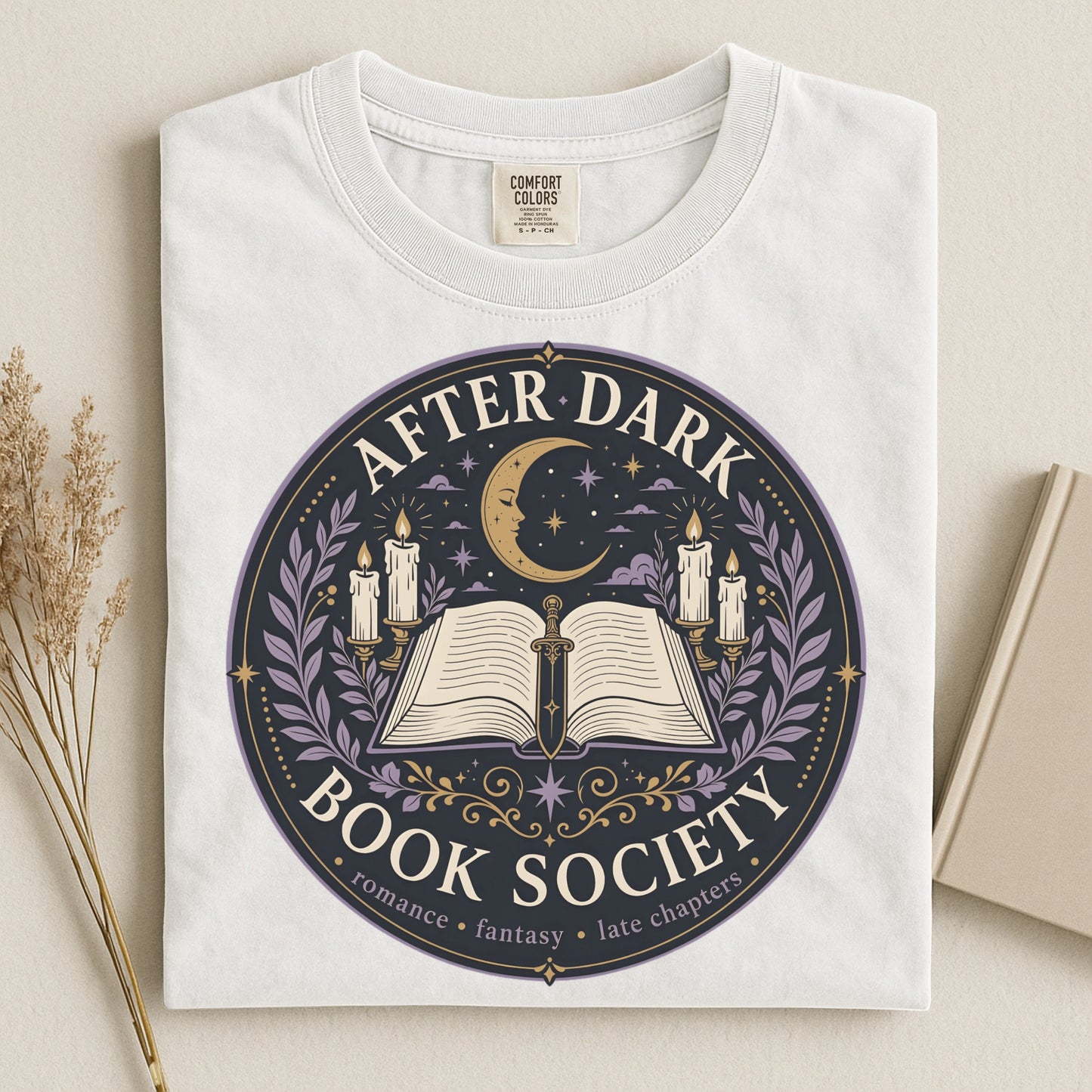 After Dark Book Society T-Shirt