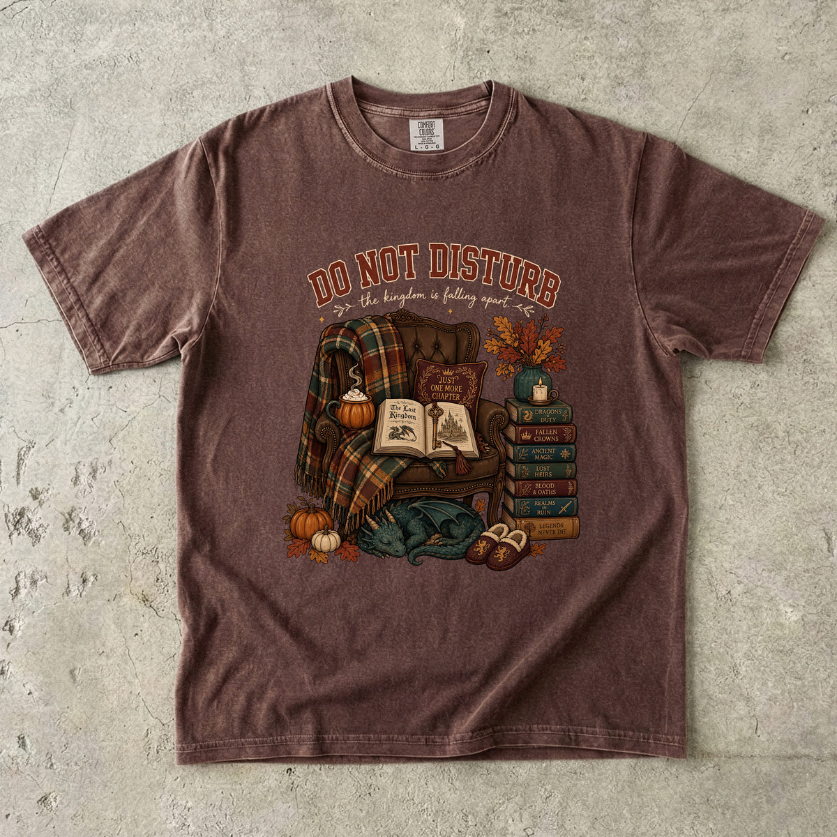 Do Not Disturb, The Kingdom Is Falling Apart T-Shirt