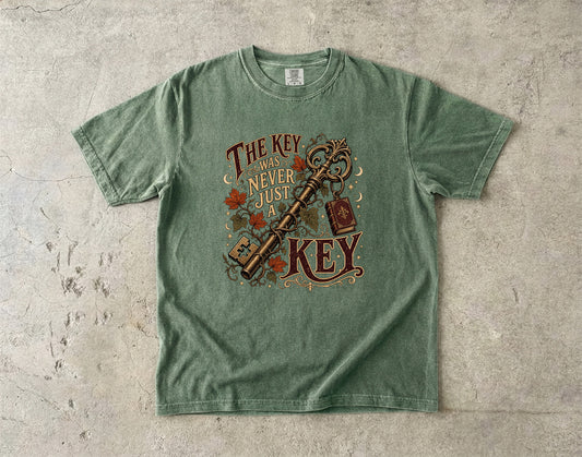 The Key Was Never Just a Key Romantasy Reader T-Shirt