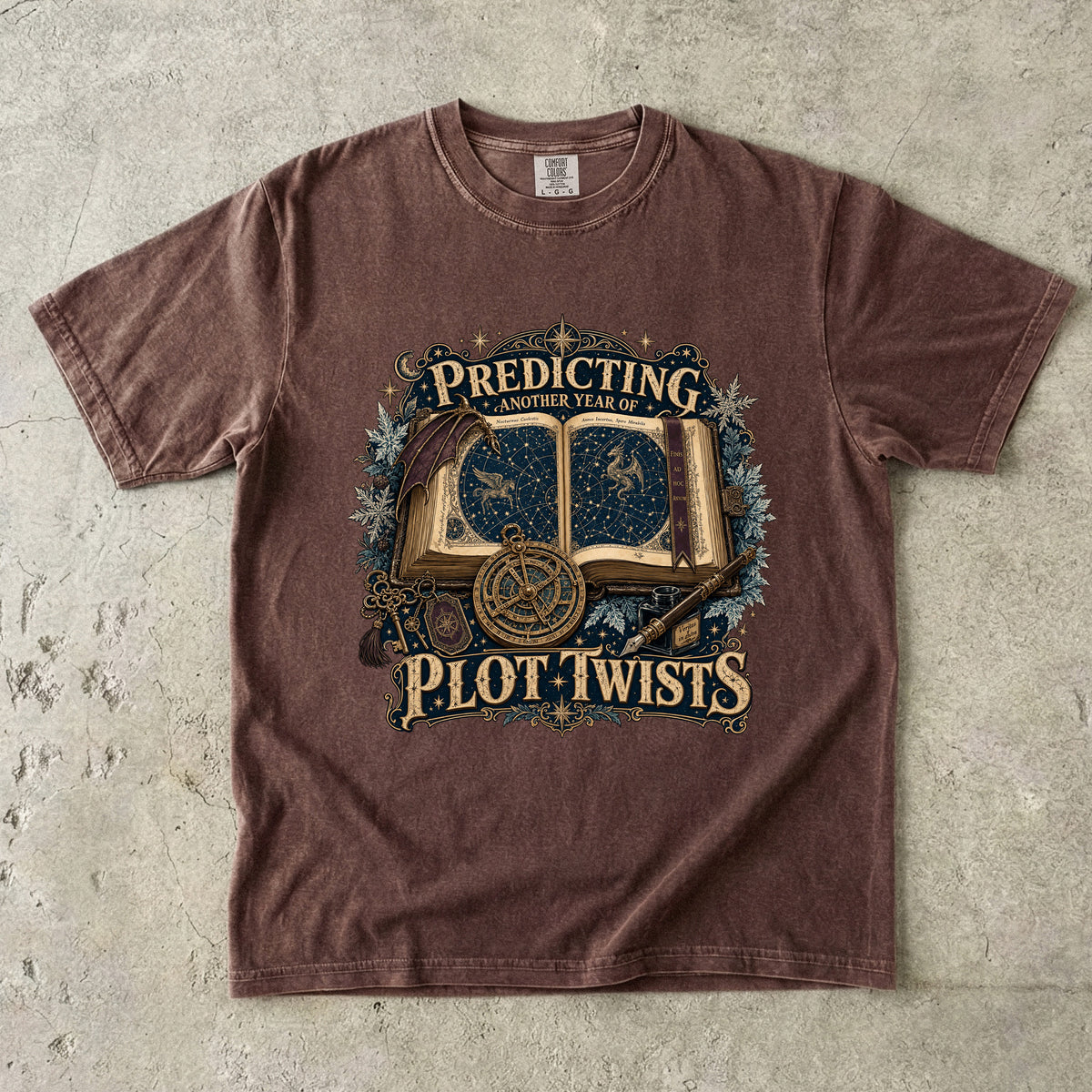 Predicting Another Year of Plot Twists Romantasy Reader T-Shirt