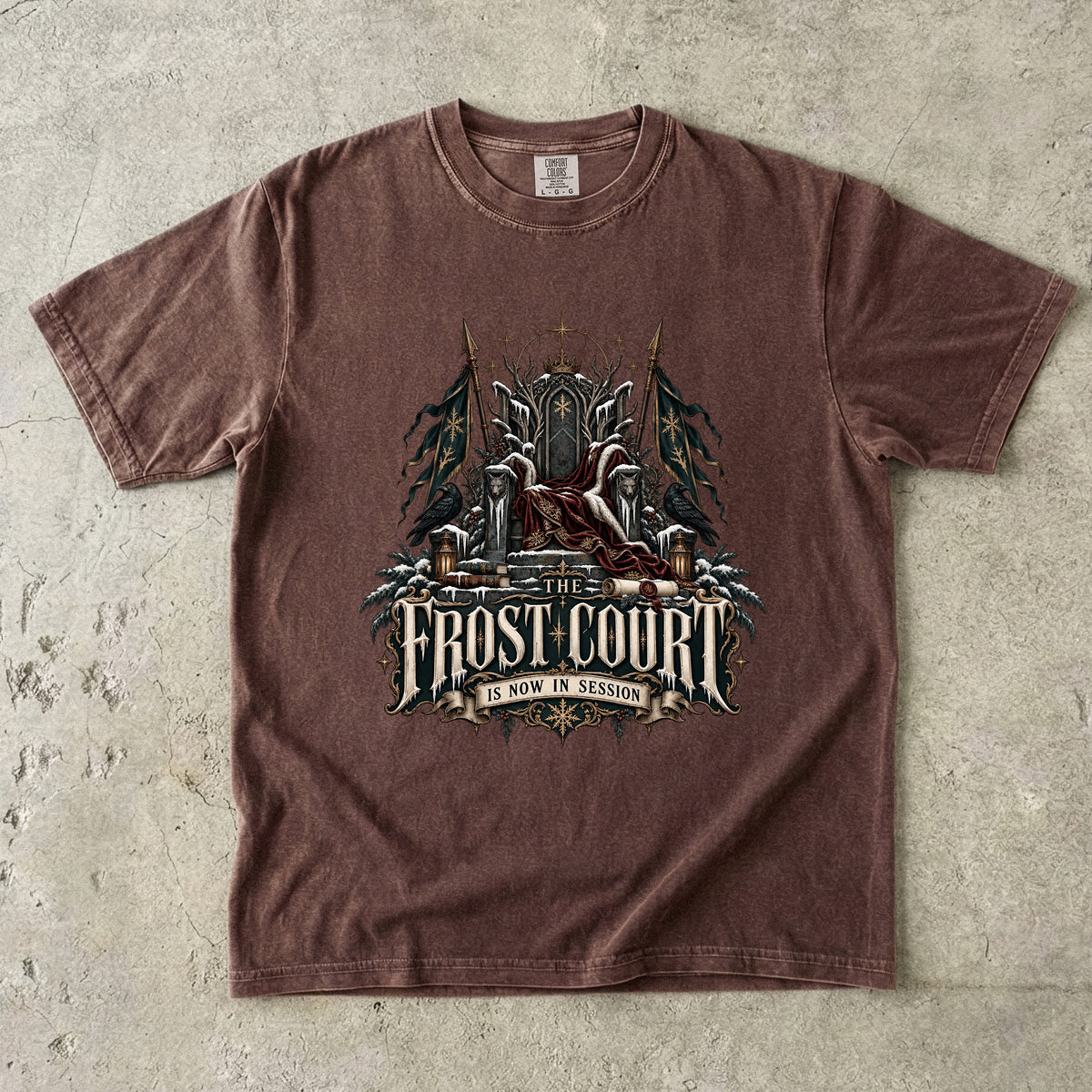 The Frost Court Is Now in Session Romantasy Reader T-Shirt