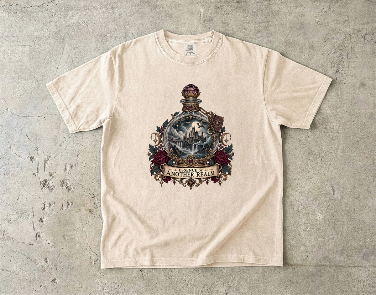 Essence of Another Realm Romantasy Reader T-Shirt