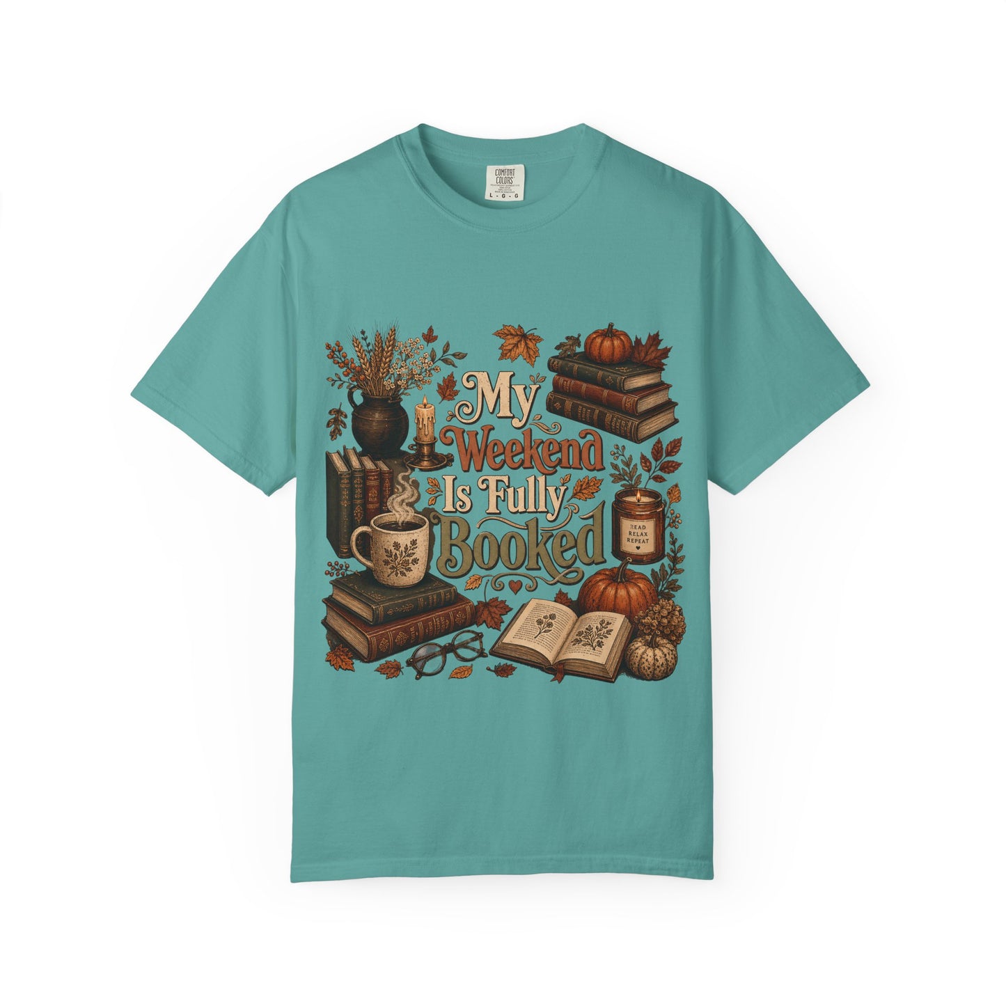Fall Weekend Fully Booked Romantasy Reader T-Shirt