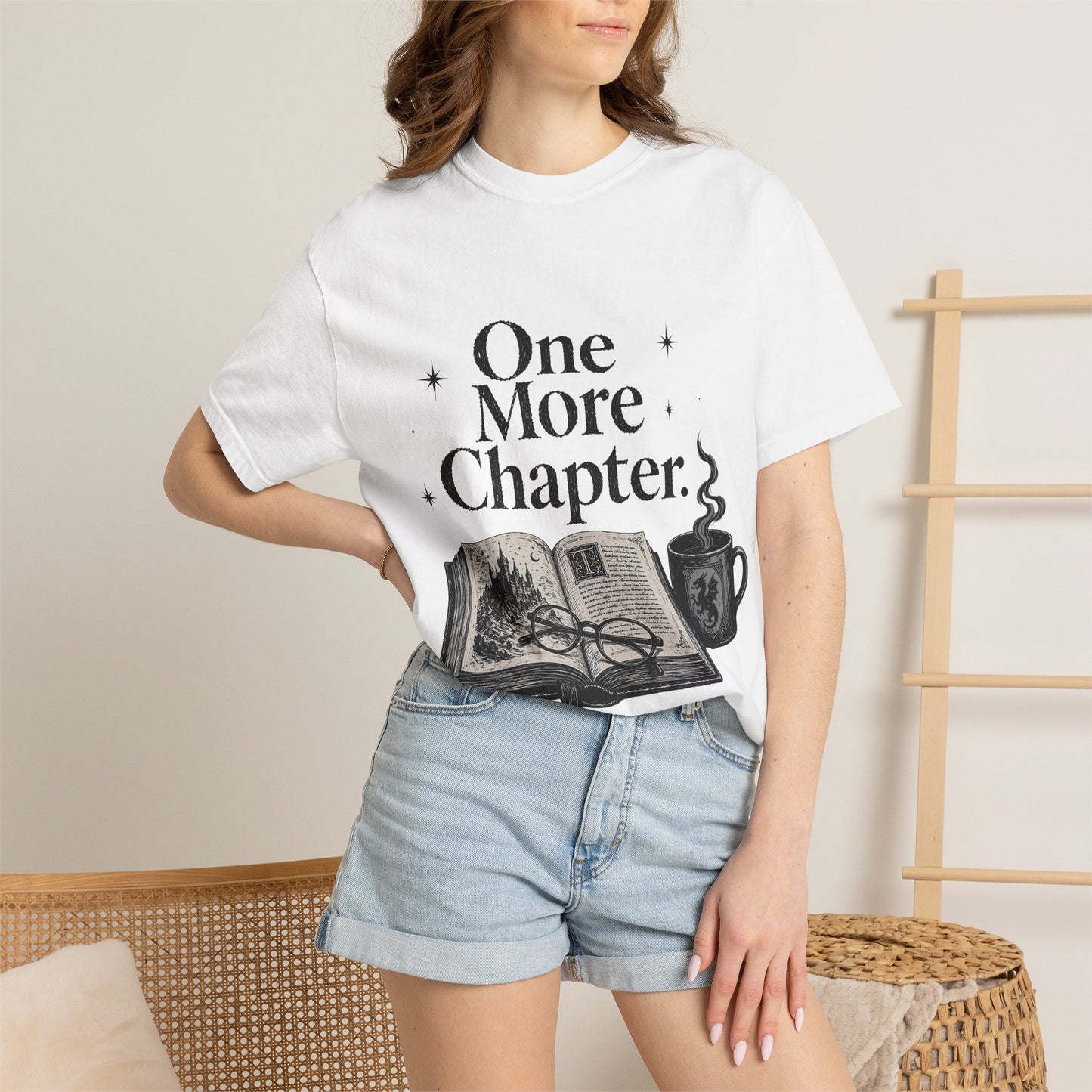One More Chapter Romantasy Reader T-Shirt