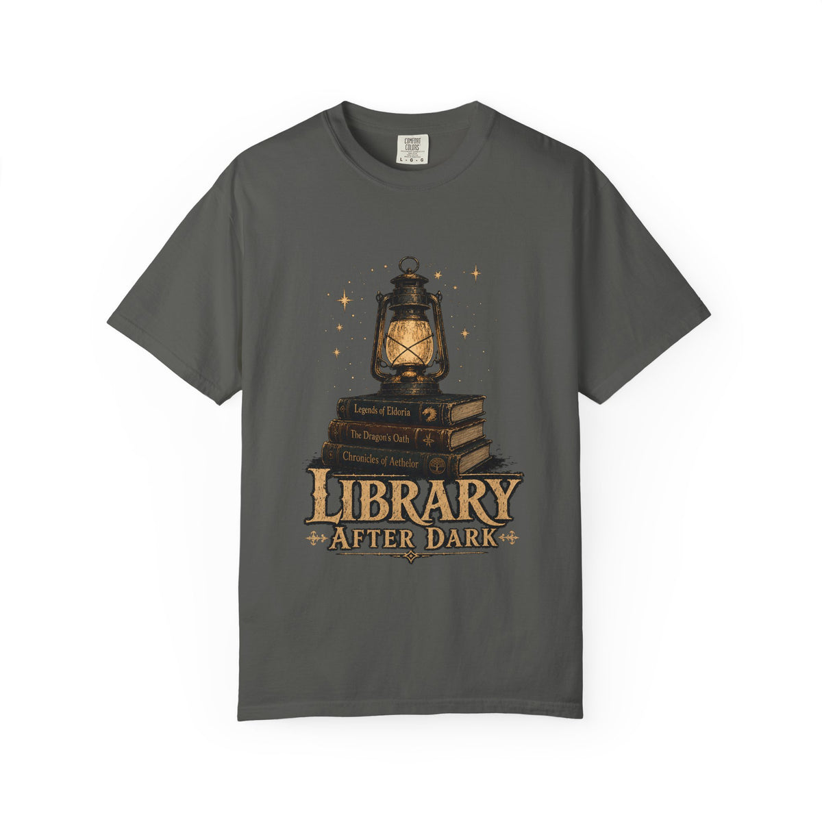 Library After Dark Romantasy Reader T-Shirt
