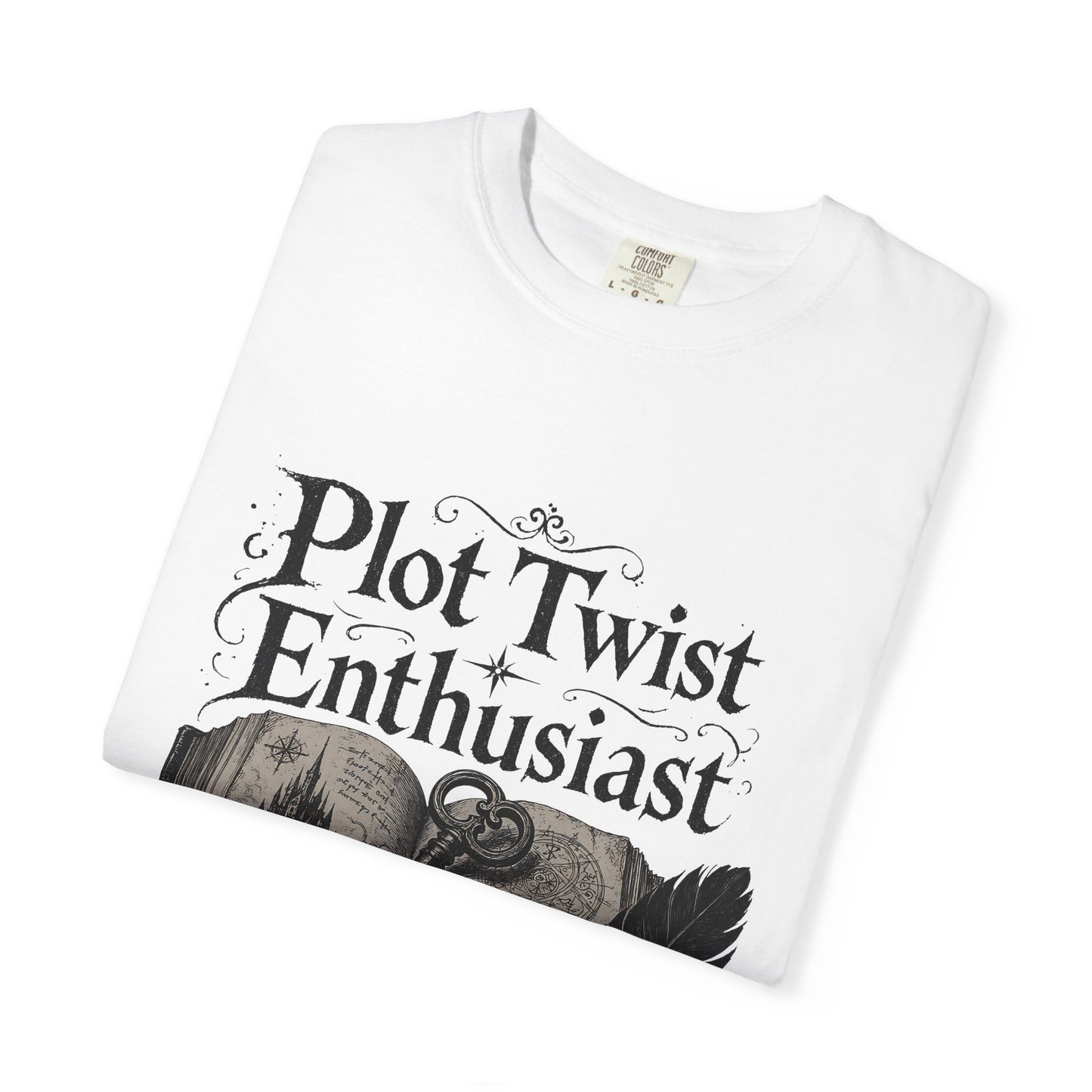 Plot Twist Enthusiast Romantasy Reader T-Shirt