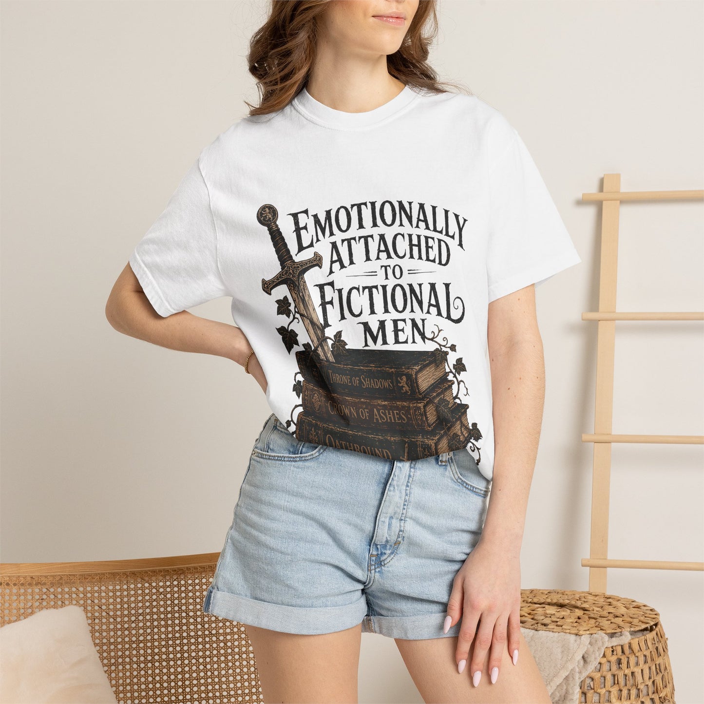 Emotionally Attached Romantasy Reader T-Shirt