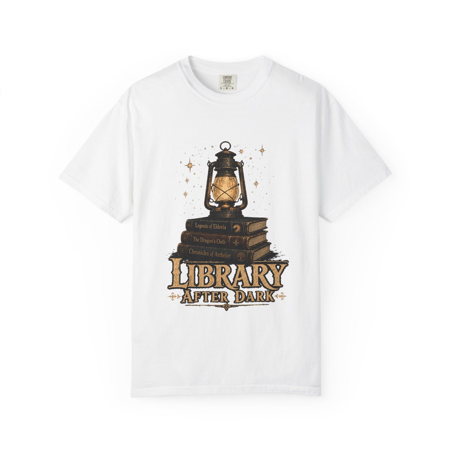 Library After Dark Romantasy Reader T-Shirt