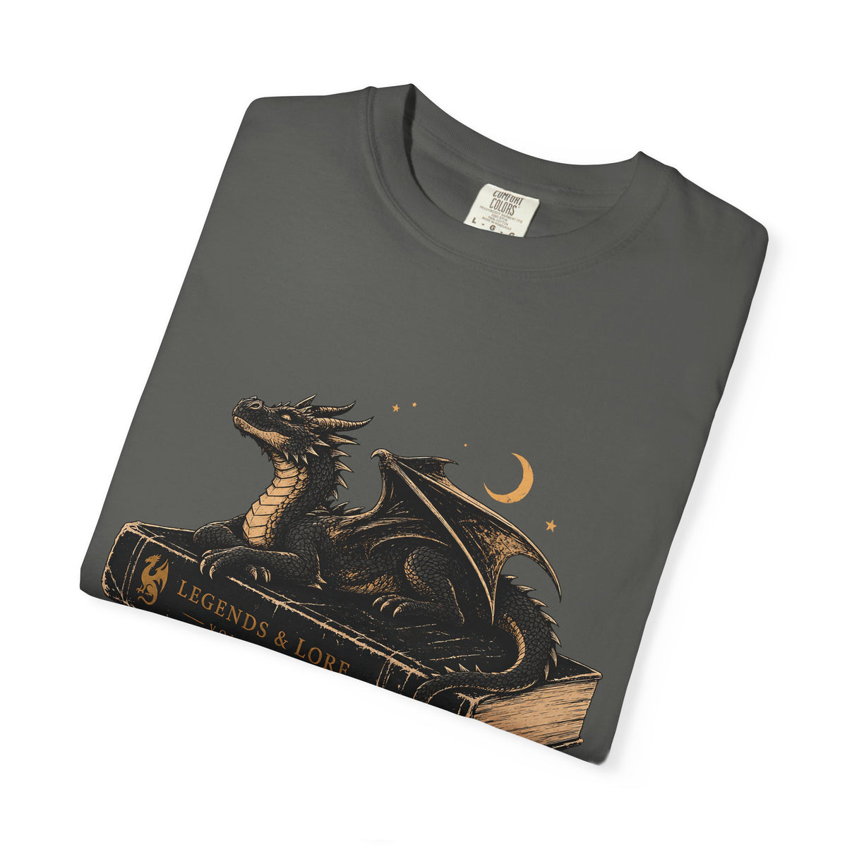 Dragons & Paperbacks Romantasy Reader T-Shirt