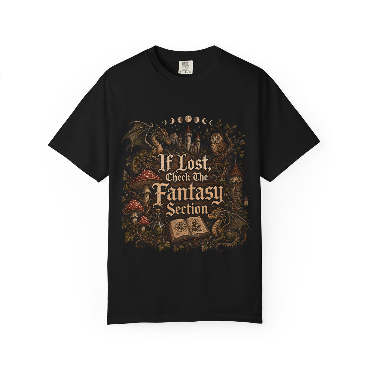 Lost Fantasy Romantasy Reader T-Shirt