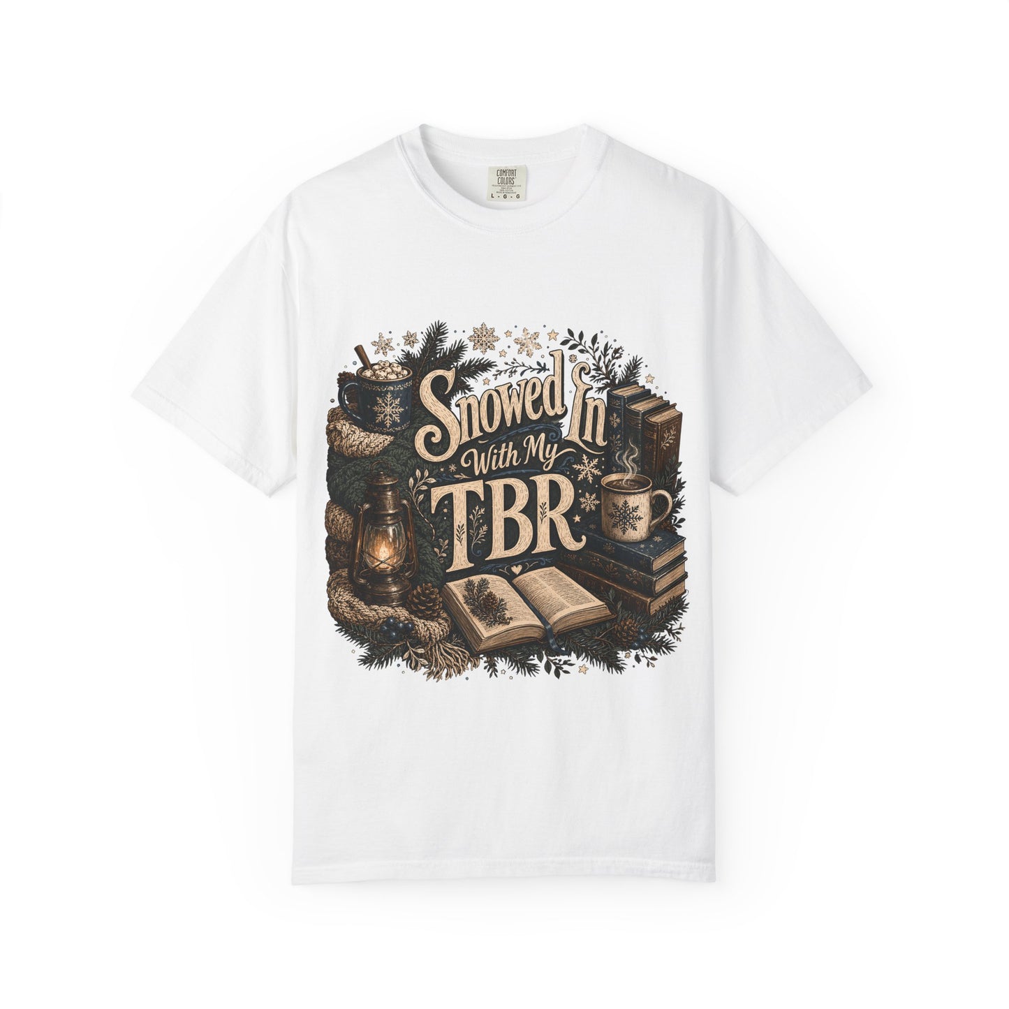 Snowed in TBR Romantasy Reader T-Shirt