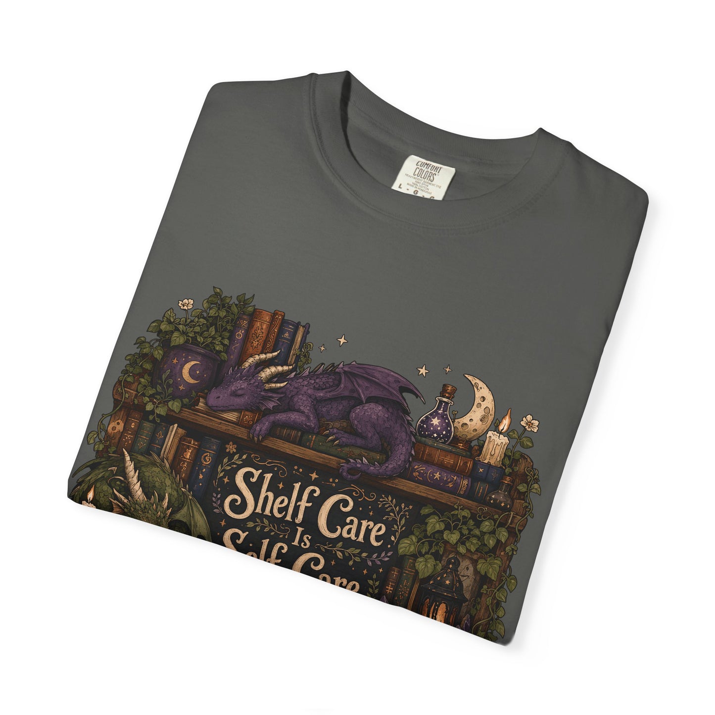 Shelf Care is Self Care Romantasy Reader T-Shirt