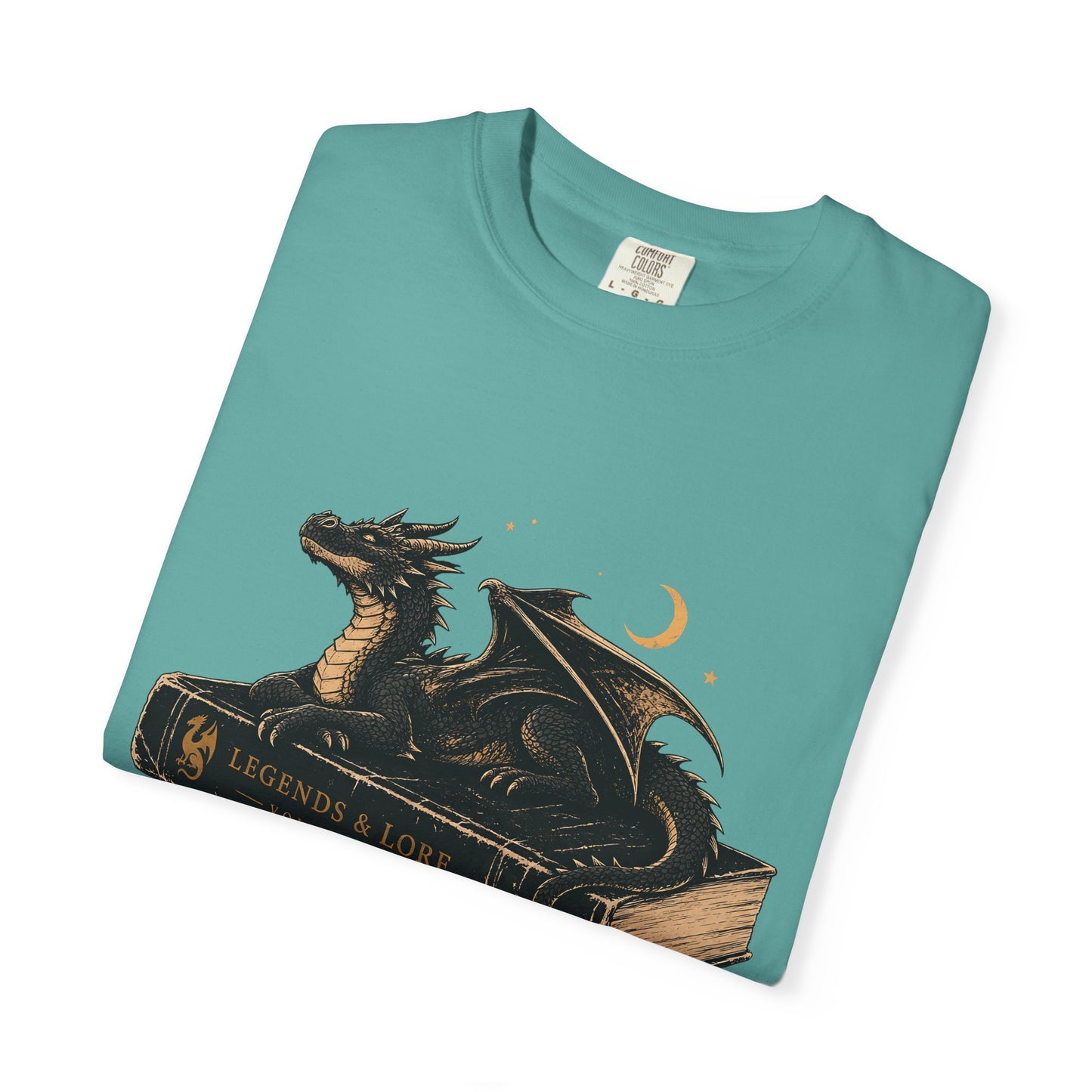 Dragons & Paperbacks Romantasy Reader T-Shirt