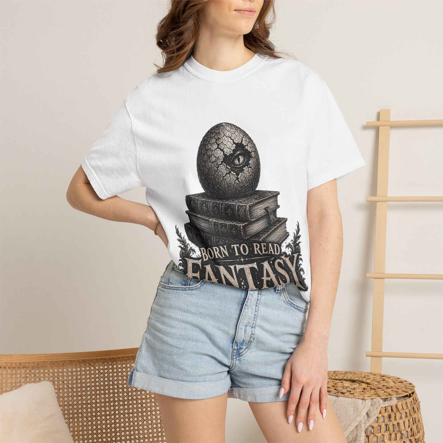 Born to Read Fantasy Romantasy Reader T-Shirt