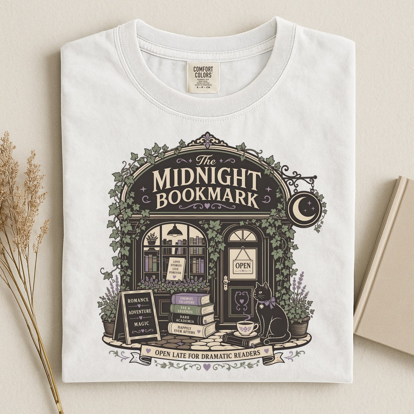 Midnight Bookmark T-Shirt