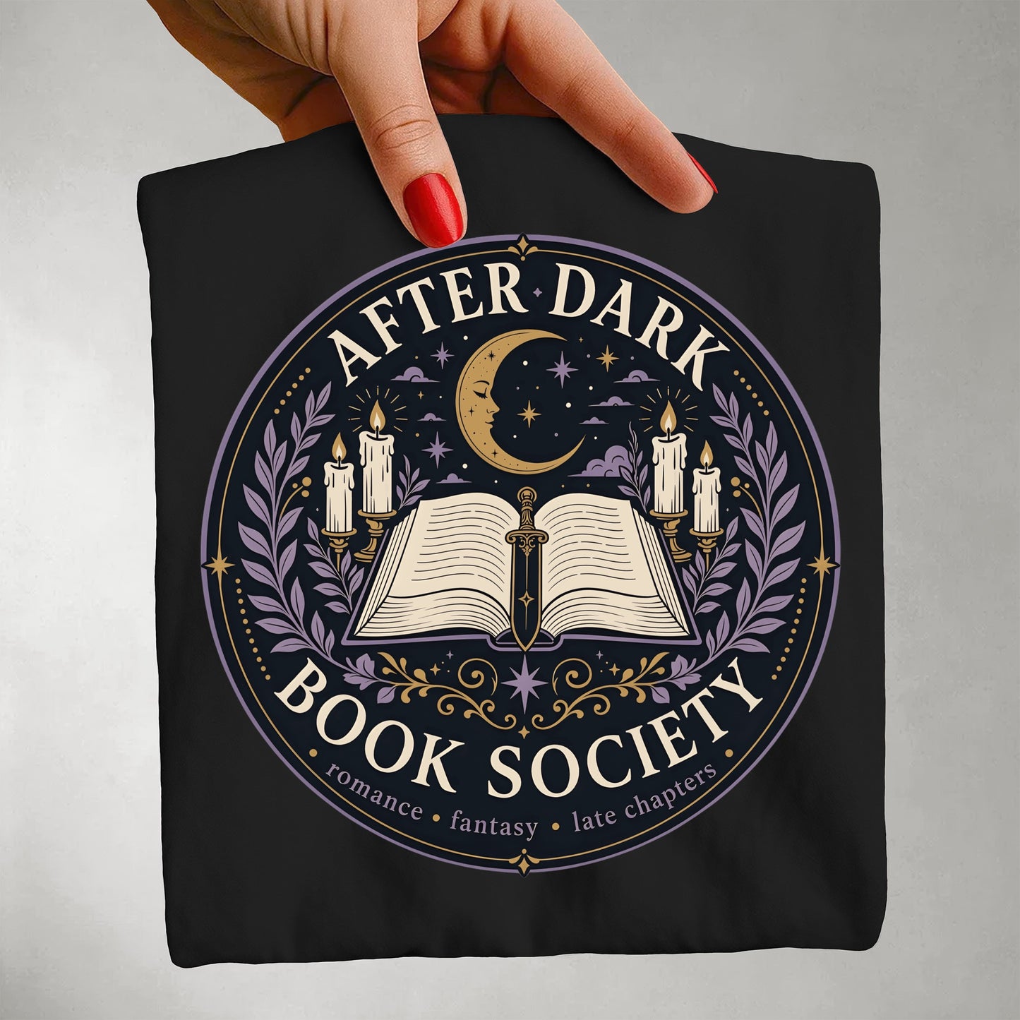 After Dark Book Society T-Shirt