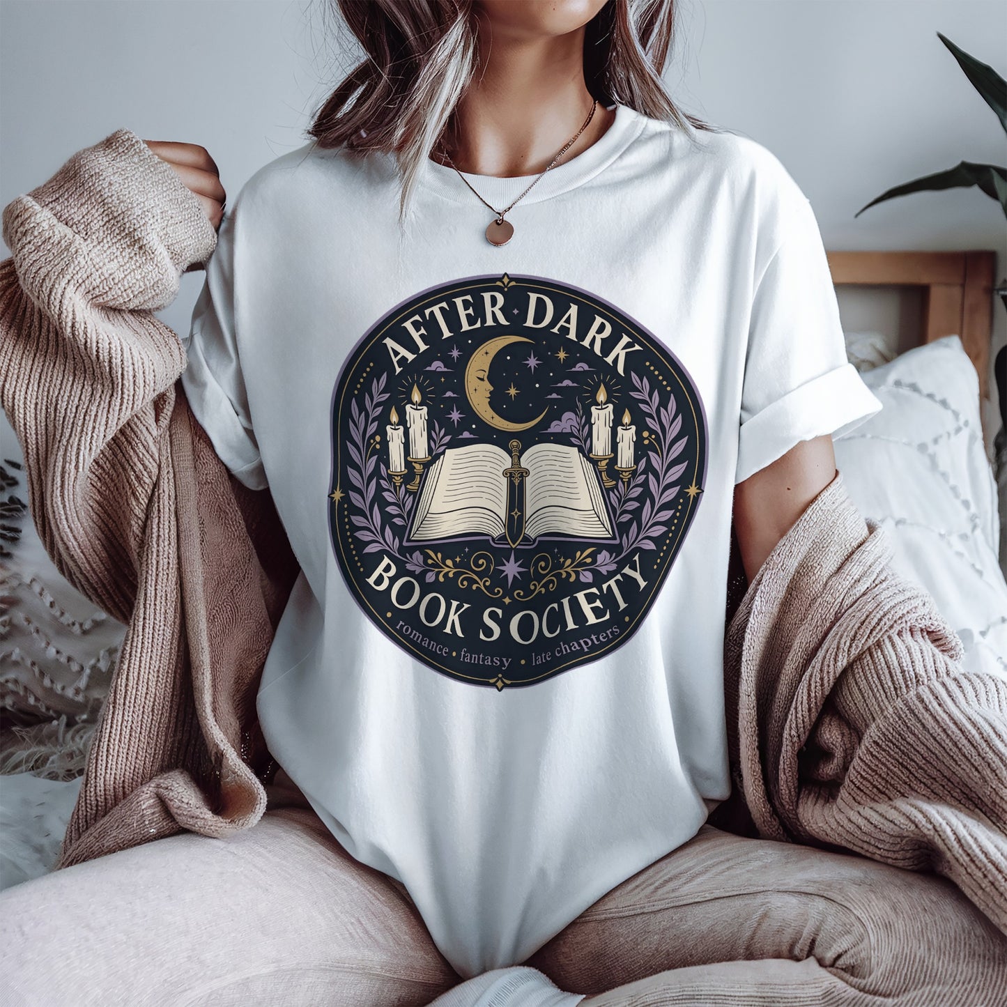 After Dark Book Society T-Shirt