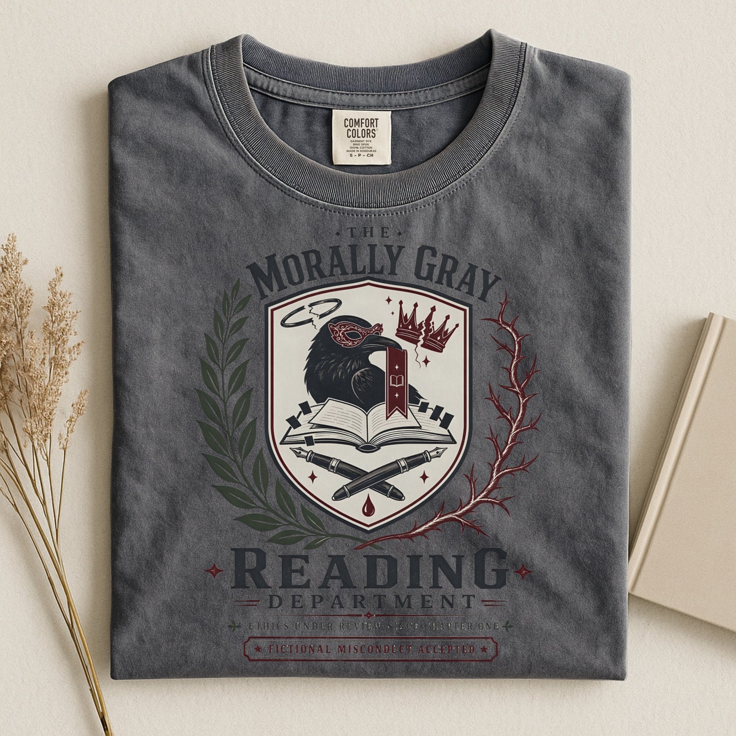 Morally Gray Reading T-Shirt