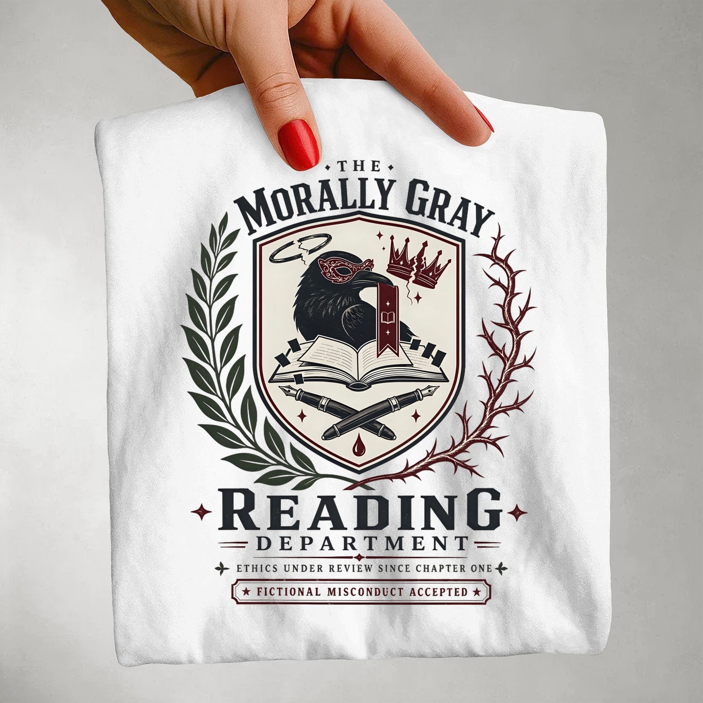 Morally Gray Reading T-Shirt