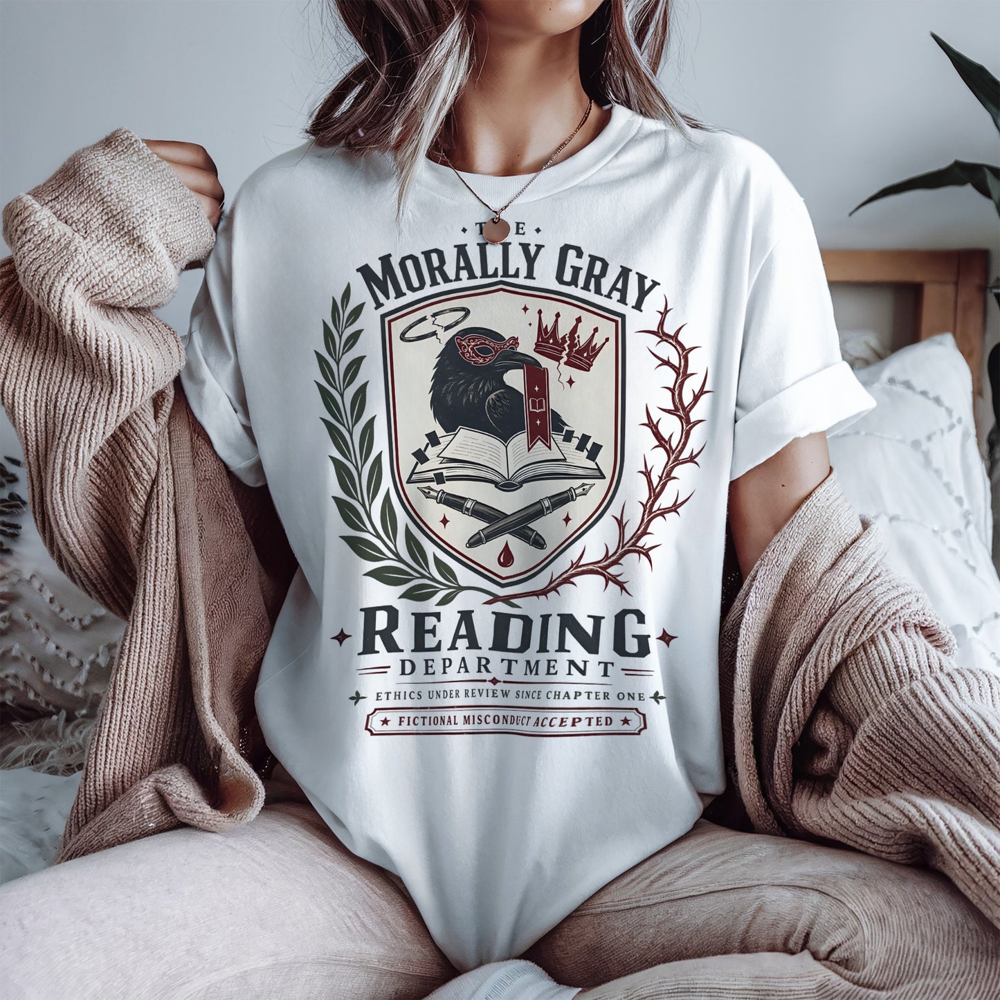 Morally Gray Reading T-Shirt