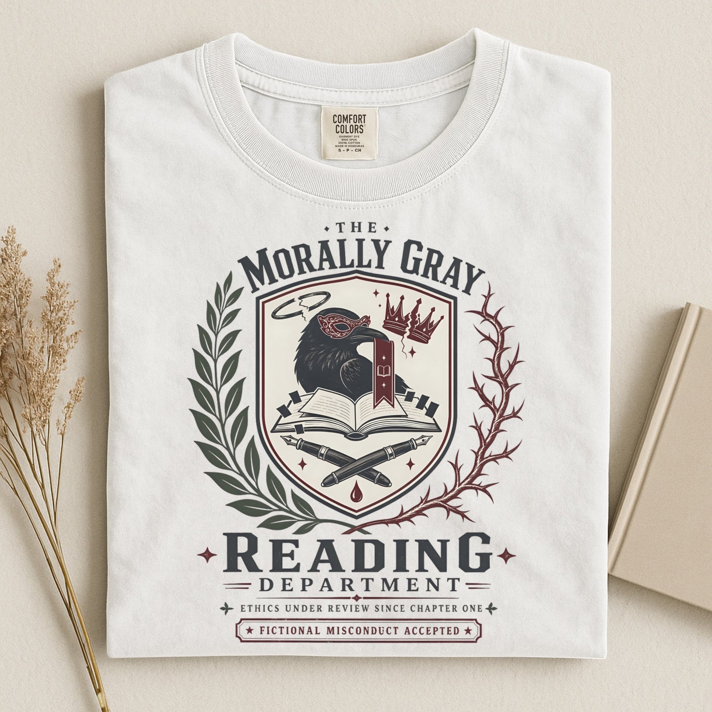 Morally Gray Reading T-Shirt