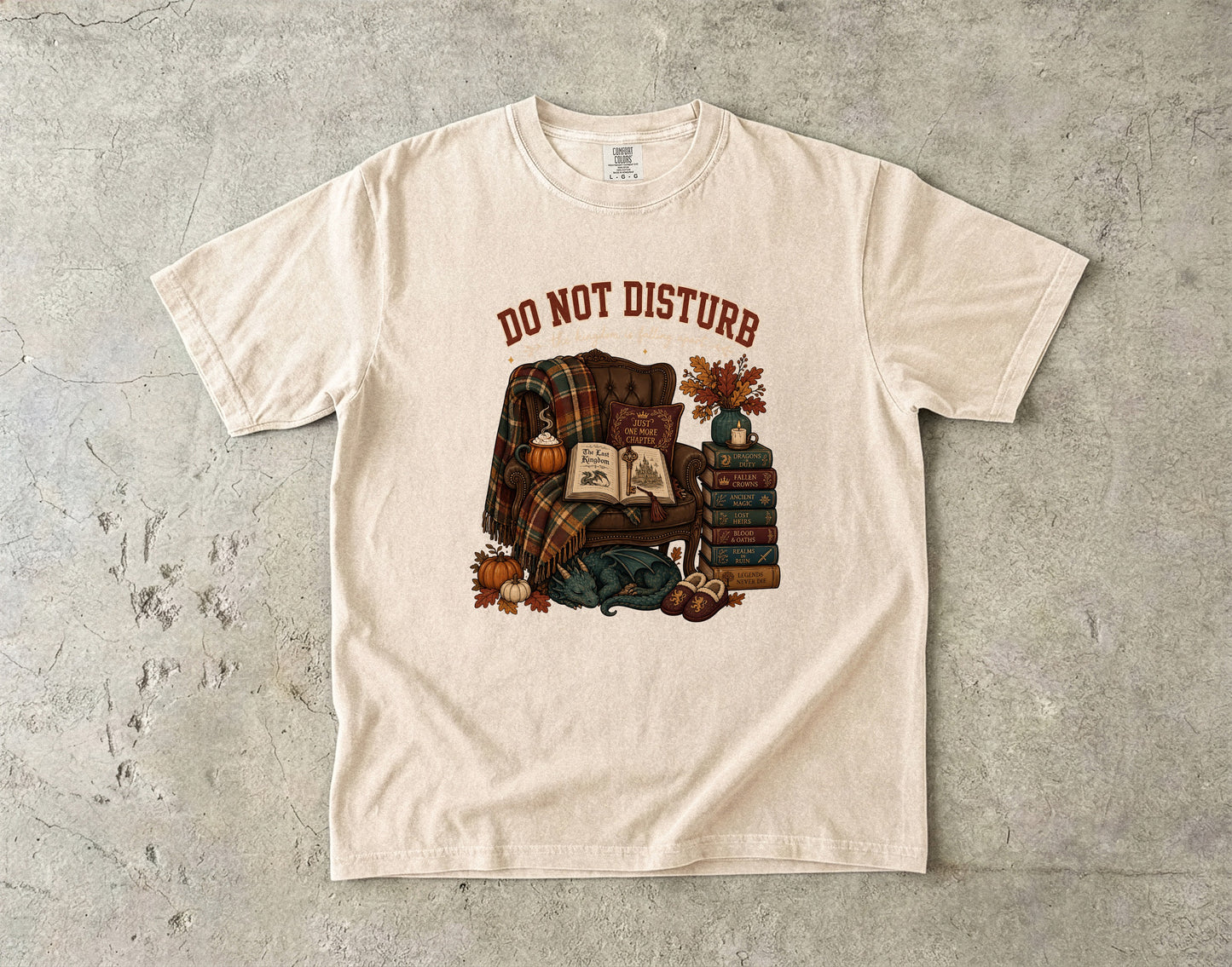 Do Not Disturb, The Kingdom Is Falling Apart T-Shirt