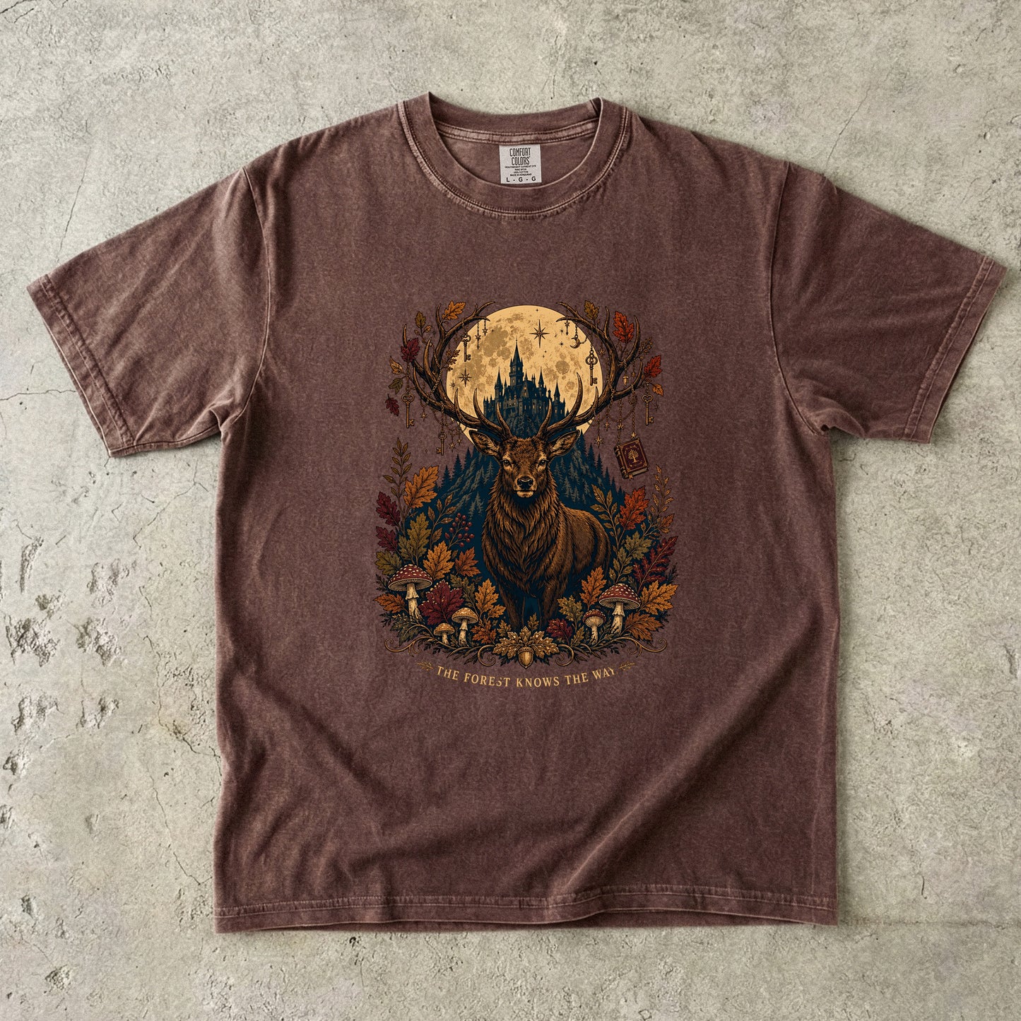 The Forest Knows the Way Romantasy Reader T-Shirt