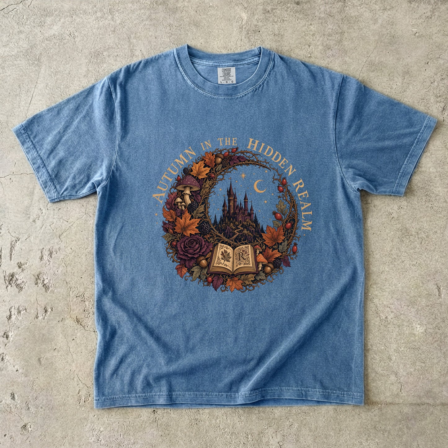 Autumn in the Hidden Realm Romantasy Reader T-Shirt