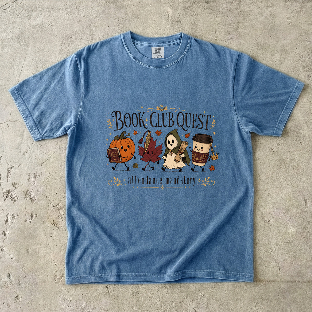 Book Club Quest Romantasy Reader T-Shirt