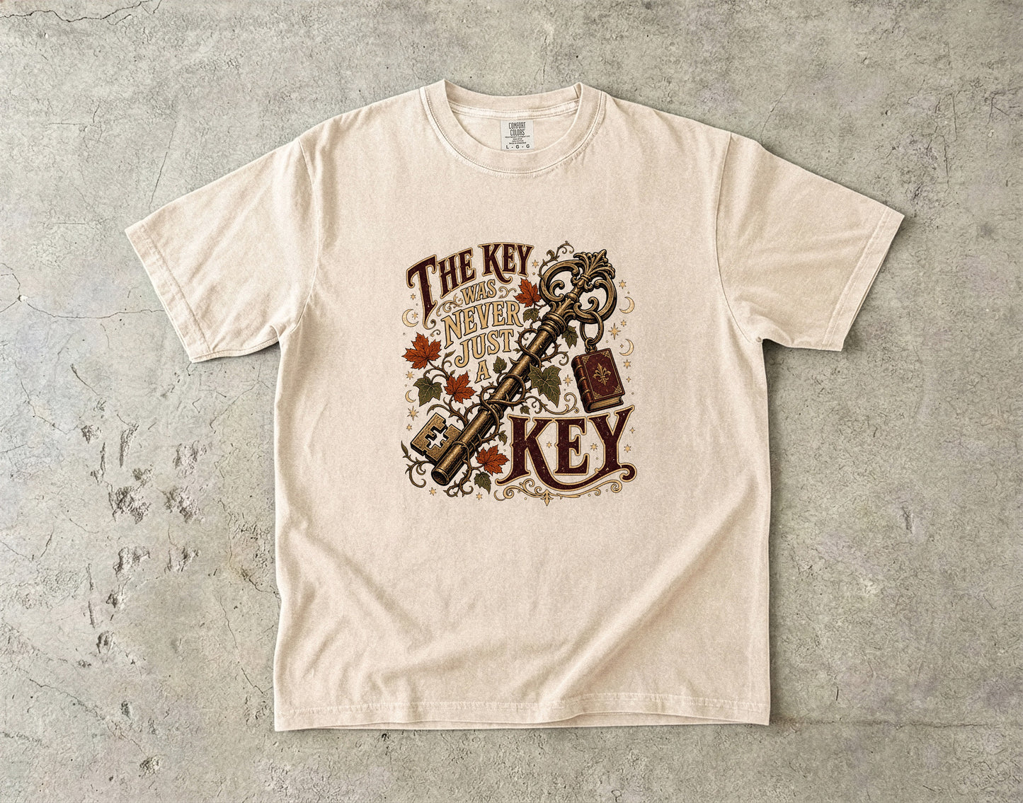 The Key Was Never Just a Key Romantasy Reader T-Shirt