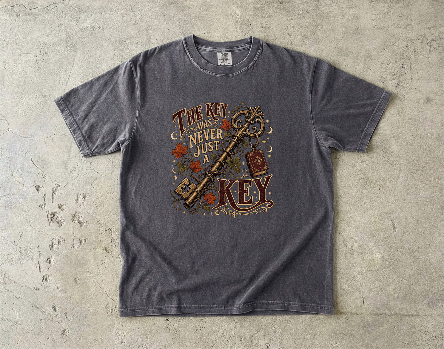 The Key Was Never Just a Key Romantasy Reader T-Shirt