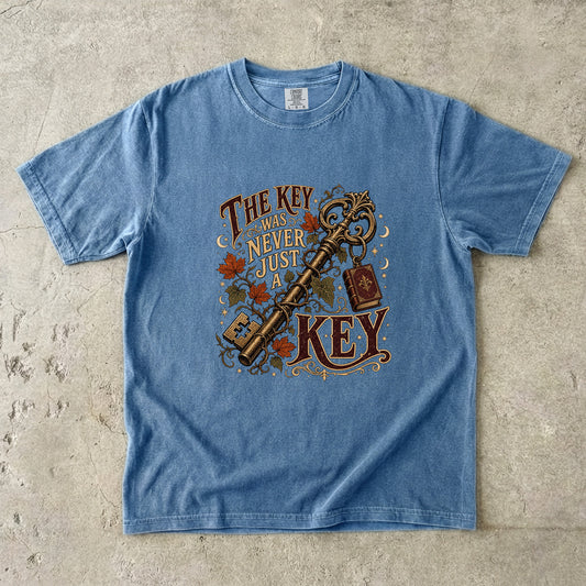 The Key Was Never Just a Key Romantasy Reader T-Shirt
