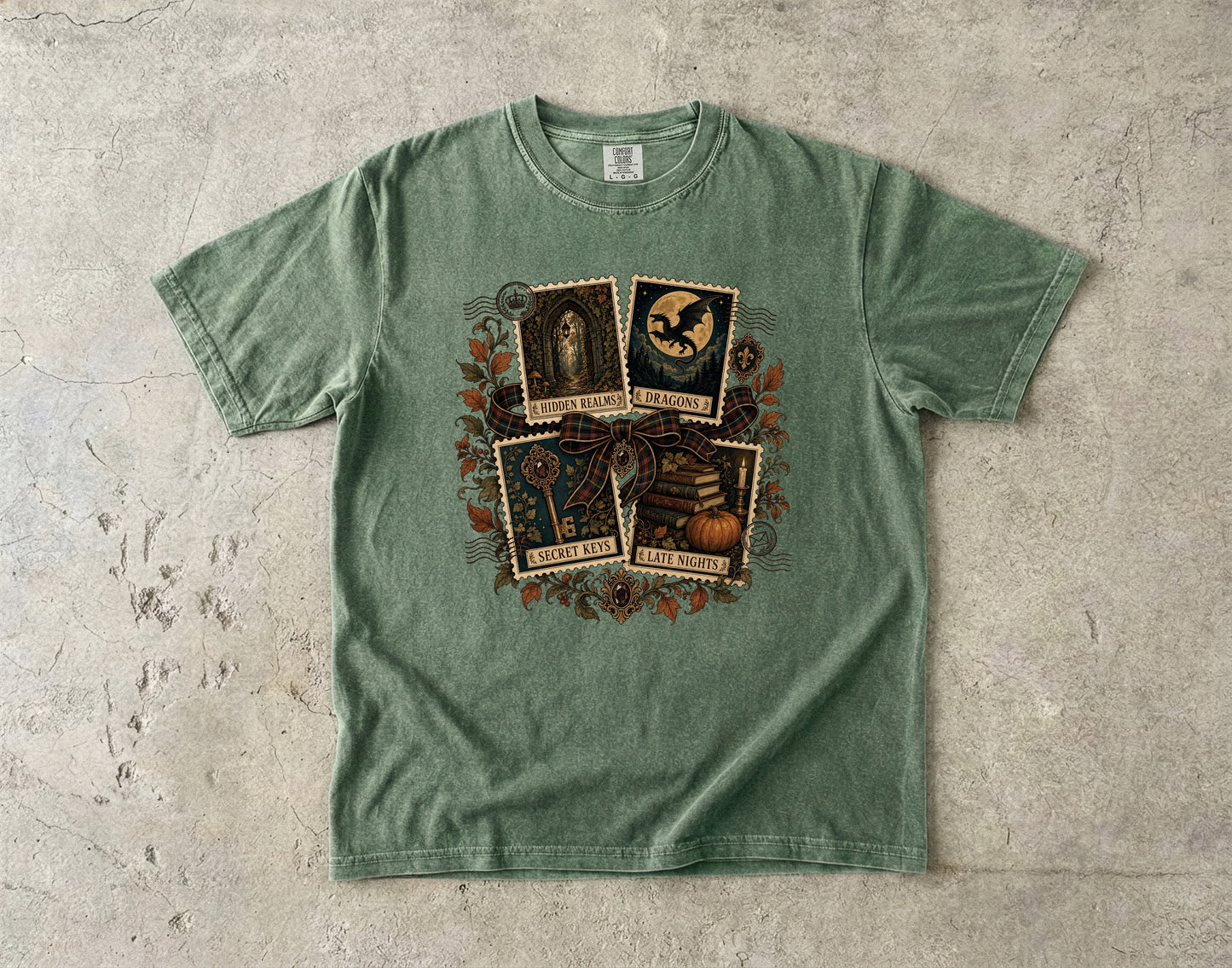Romantasy Reader Shirt – Hidden Realms Dragons Tee