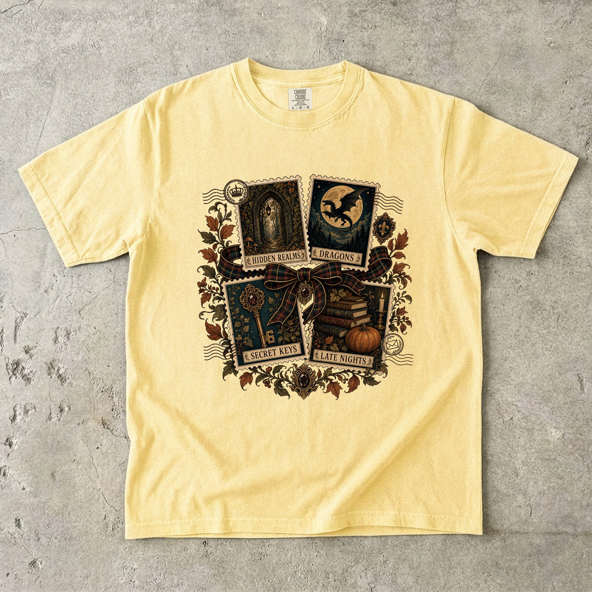 Romantasy Reader Shirt – Hidden Realms Dragons Tee