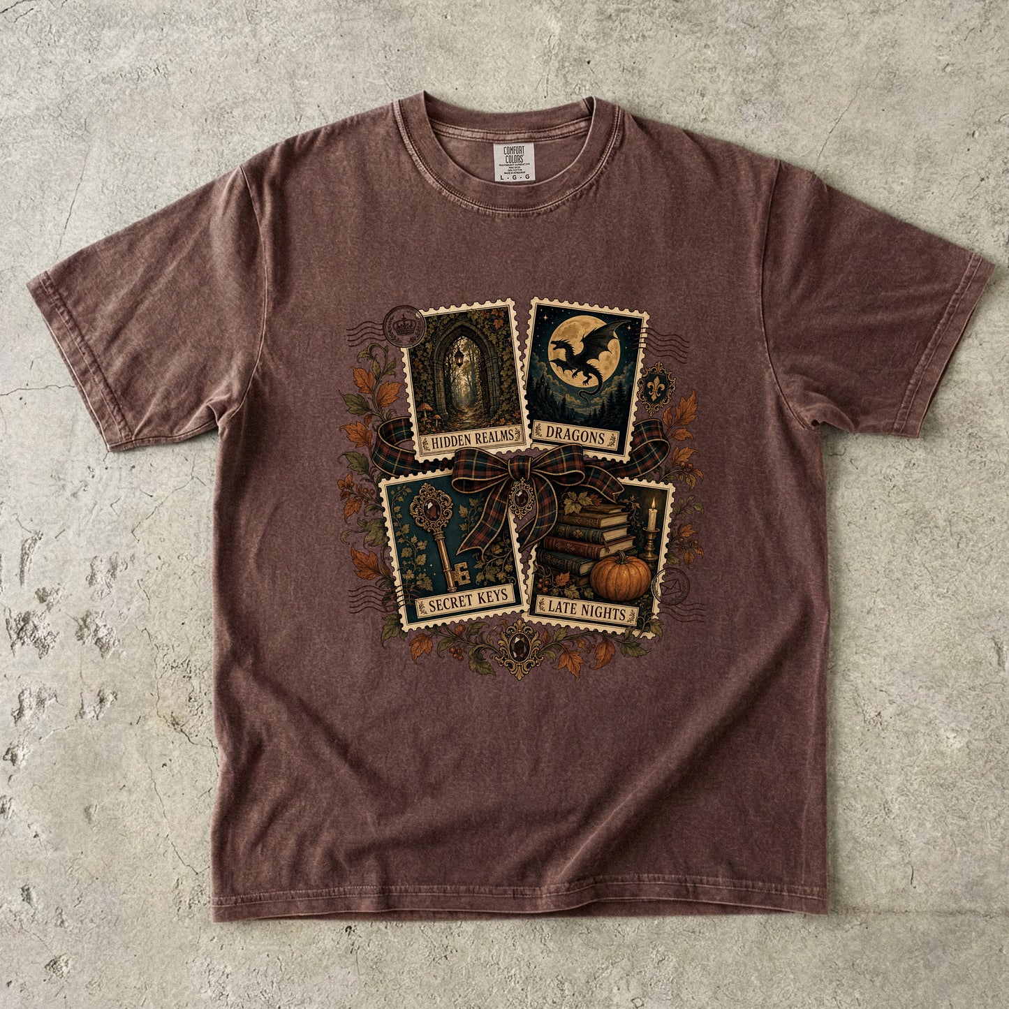 Romantasy Reader Shirt – Hidden Realms Dragons Tee