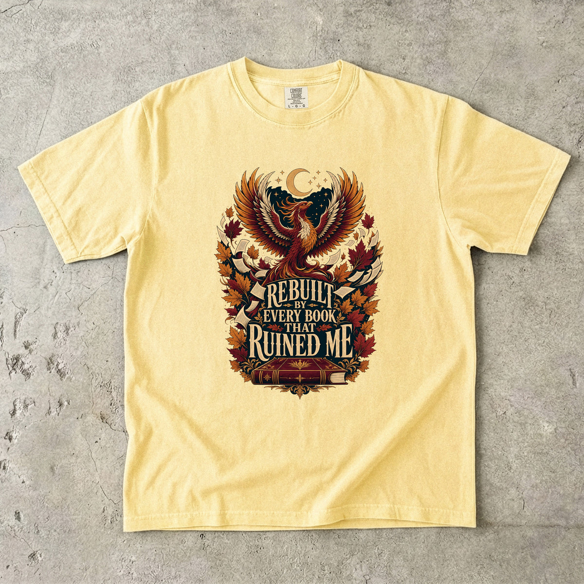 Rebuilt by Every Book That Ruined Me Romantasy Reader T-Shirt