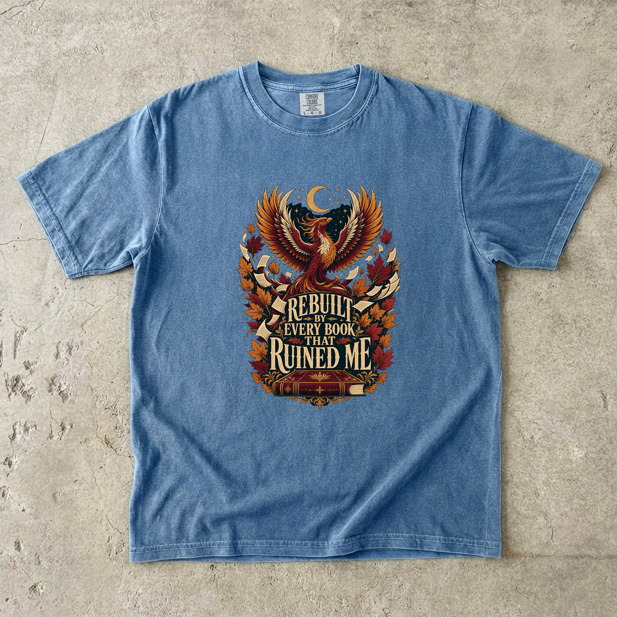 Rebuilt by Every Book That Ruined Me Romantasy Reader T-Shirt