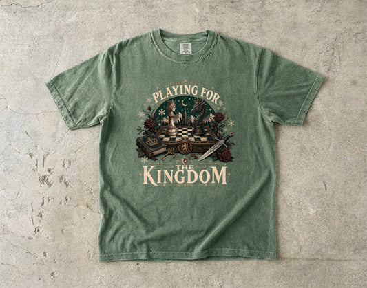 Playing for the Kingdom Romantasy Reader T-Shirt