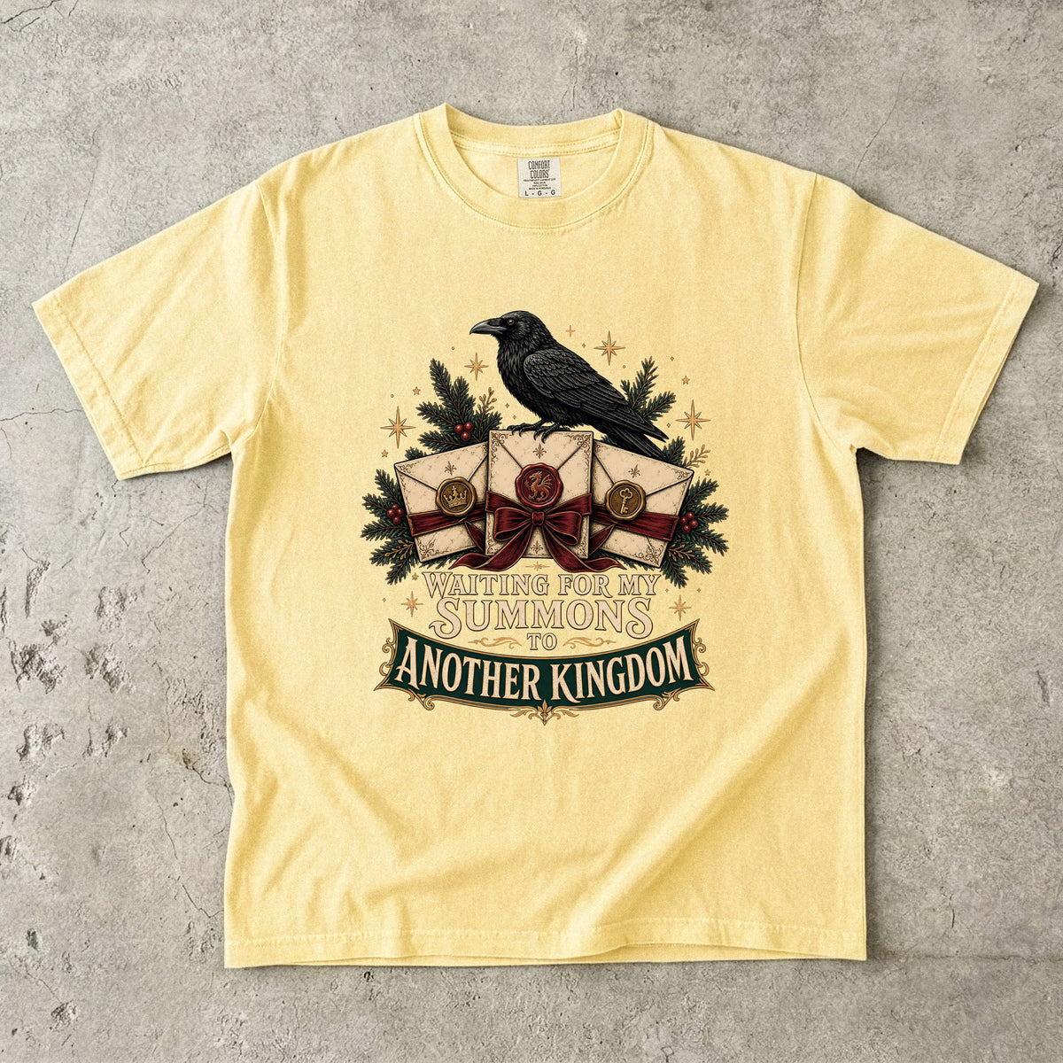 Waiting for My Summons to Another Kingdom Romantasy Reader T-Shirt