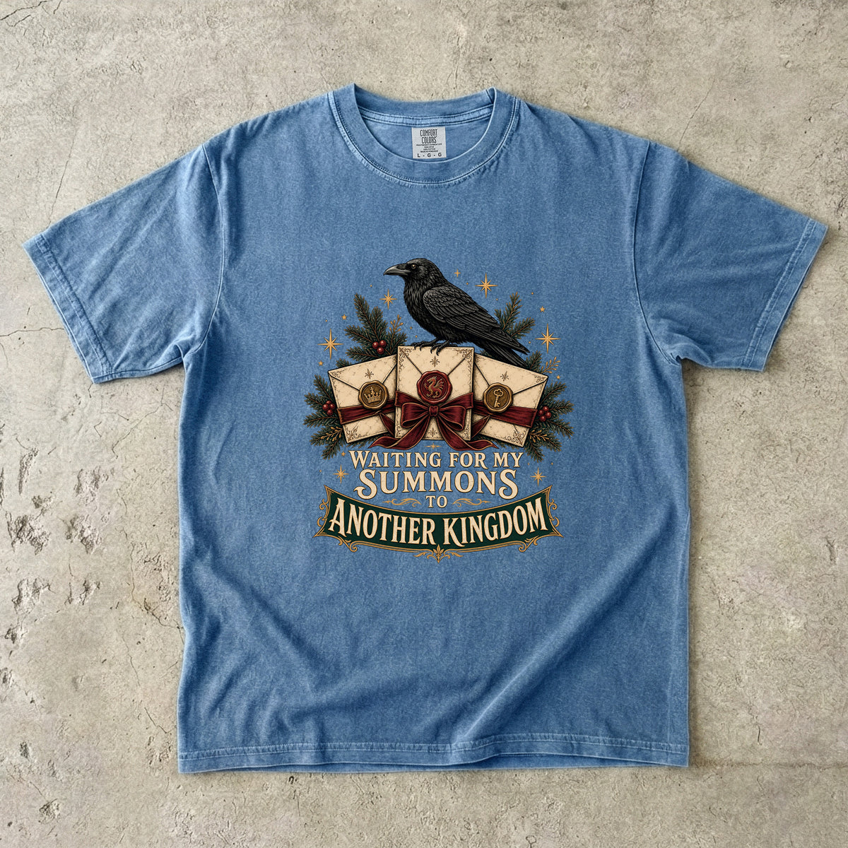 Waiting for My Summons to Another Kingdom Romantasy Reader T-Shirt