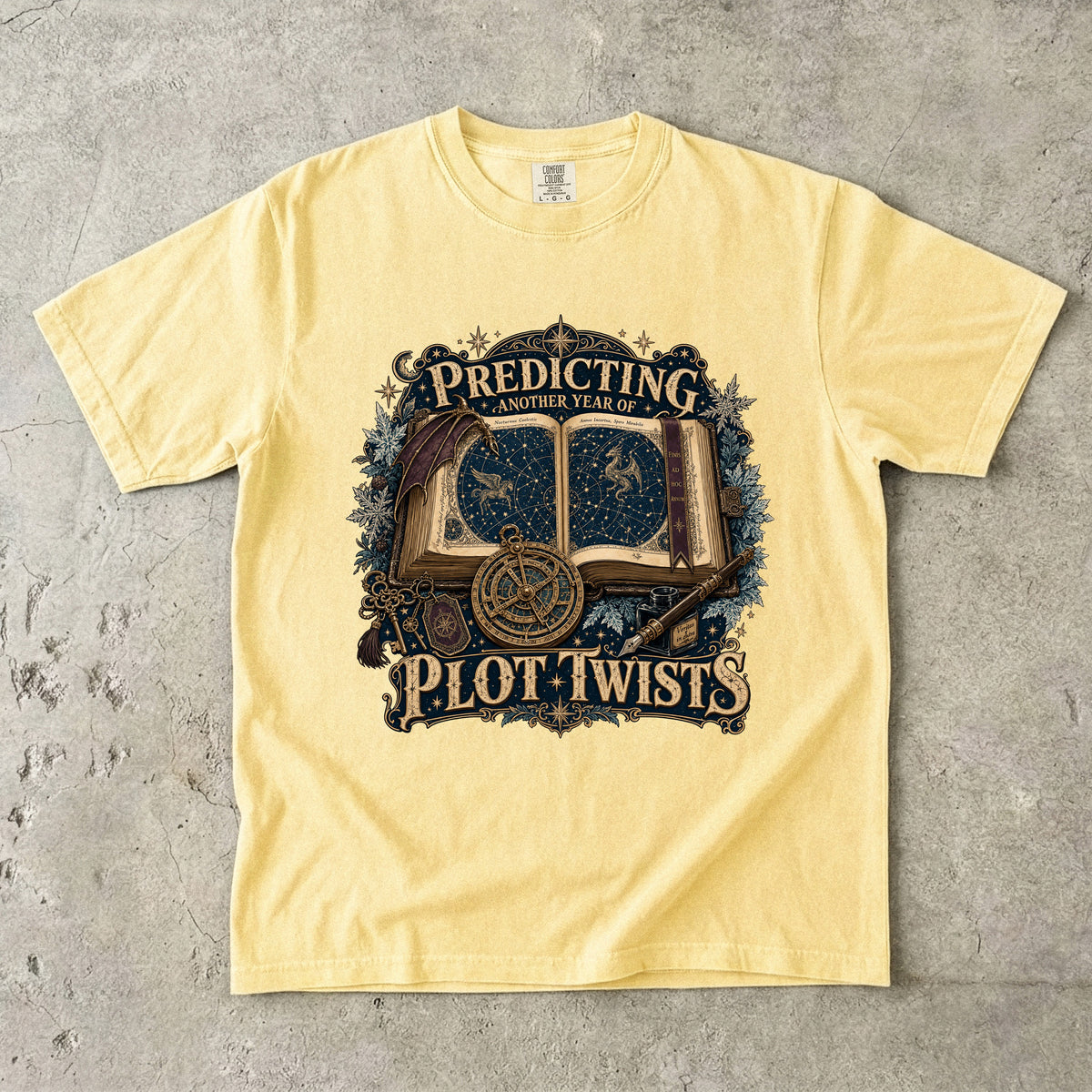Predicting Another Year of Plot Twists Romantasy Reader T-Shirt