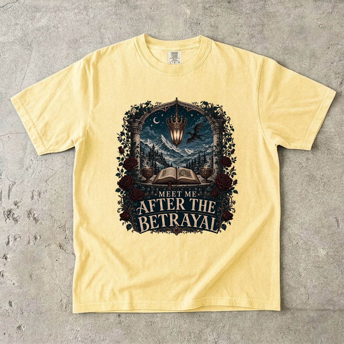 Meet Me After the Betrayal Romantasy Reader T-Shirt