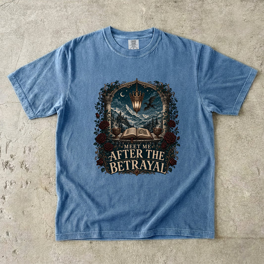 Meet Me After the Betrayal Romantasy Reader T-Shirt