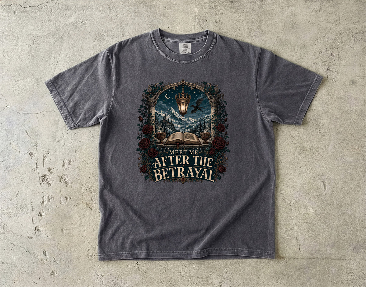 Meet Me After the Betrayal Romantasy Reader T-Shirt