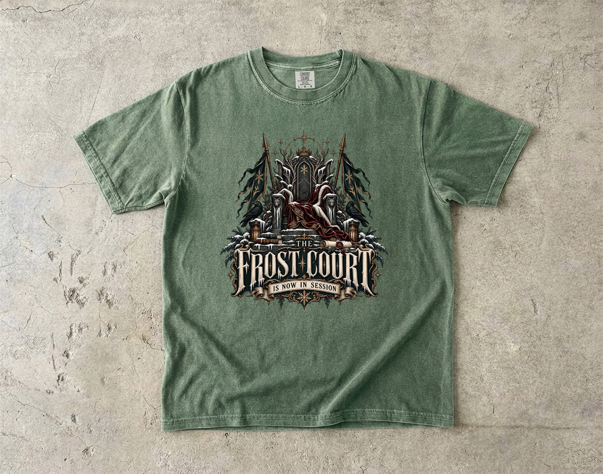 The Frost Court Is Now in Session Romantasy Reader T-Shirt