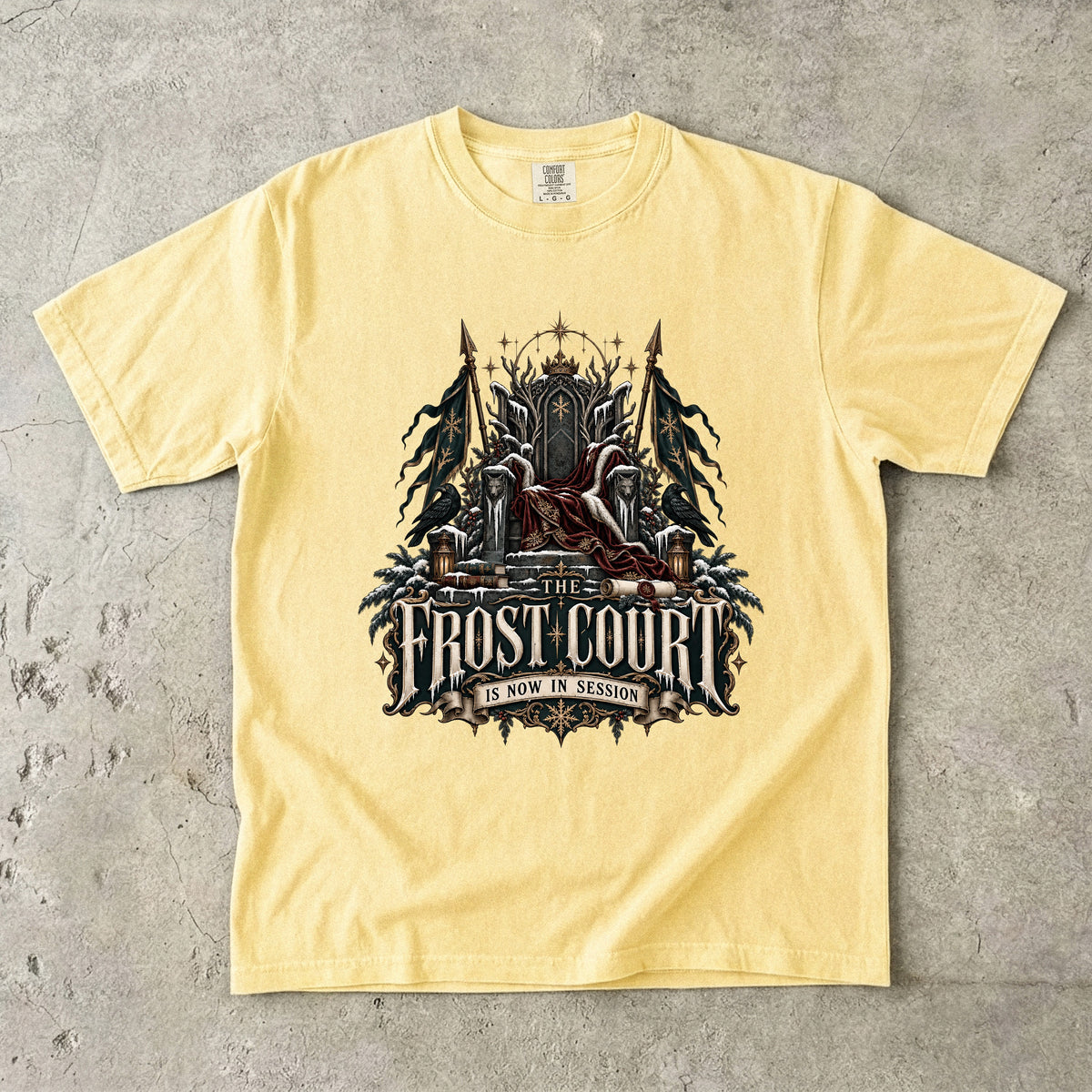 The Frost Court Is Now in Session Romantasy Reader T-Shirt