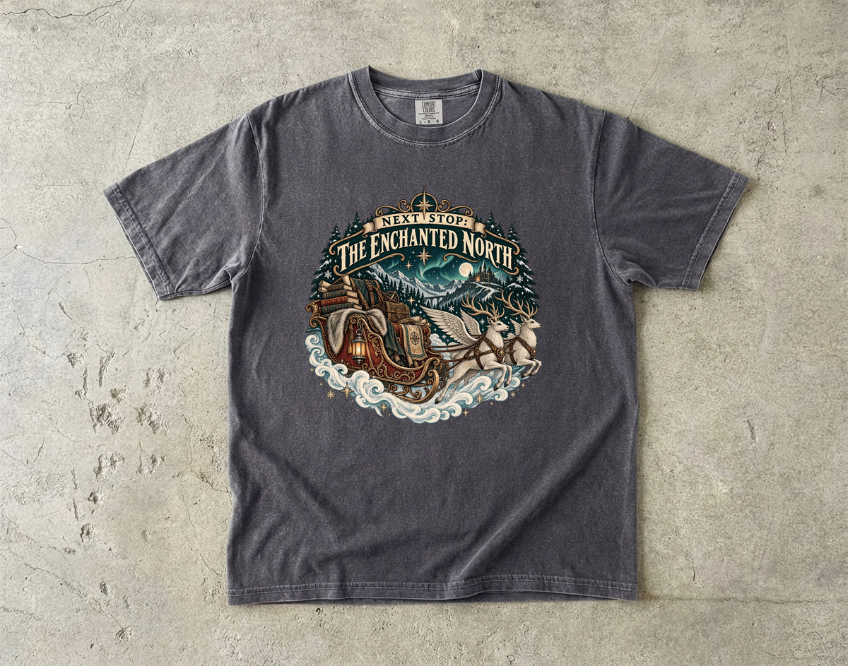 The Enchanted North Romantasy Reader T-Shirt
