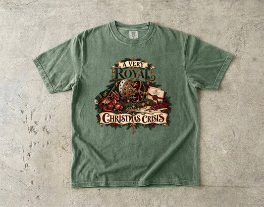 A Very Royal Christmas Crisis Romantasy Reader T-Shirt
